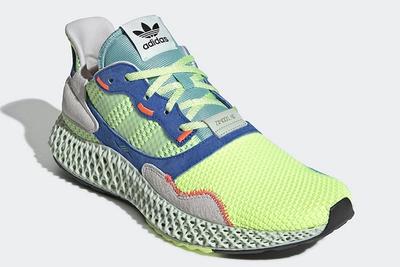 Adidas Zx 4000 4 D Easy Mint Ef9623 Front Angle