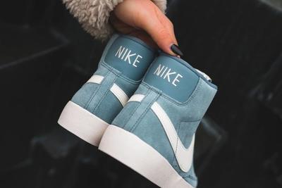 Nike Blazer Monsoon Blue Heel