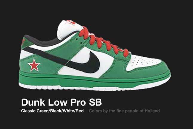 Nike Dunk Sb Heineken 2003 1
