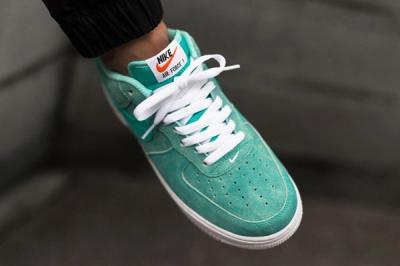 Nike Air Force 1 Low Light Retro Green Canvas 4