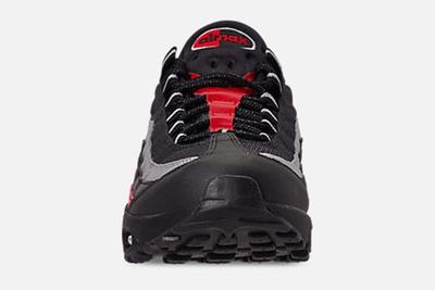 Nike Air Max 95 Black Red Silver Toe