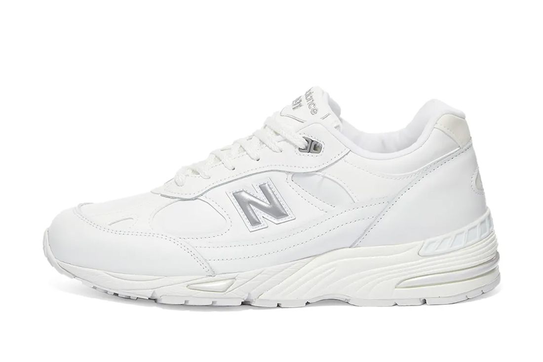 The New Balance 991 Gets a Crispy White Makeover