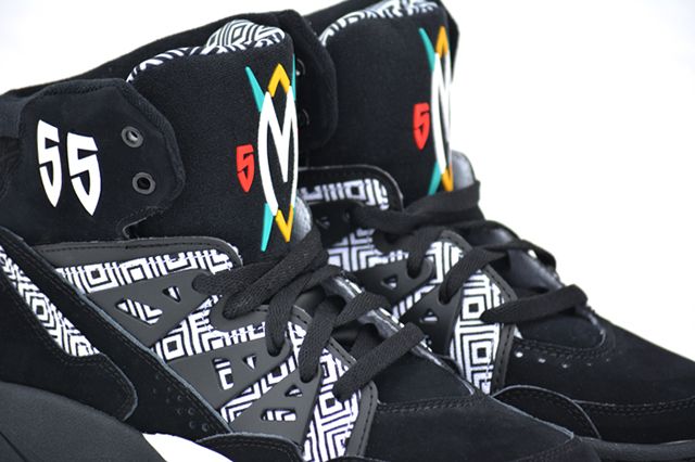 Adidas Mutombo Black White 5
