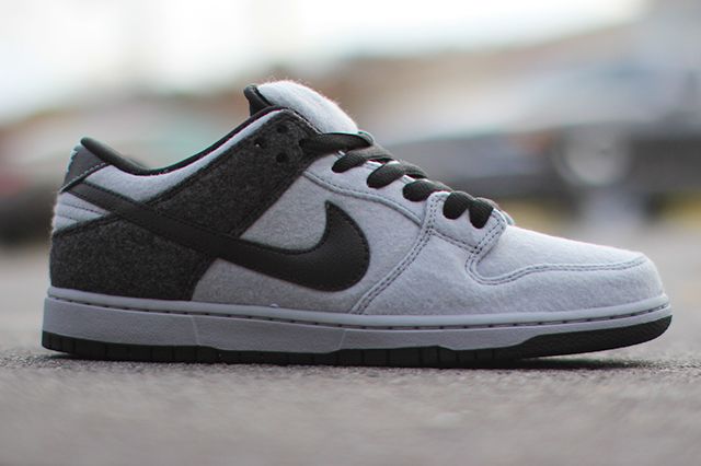 Nike Dunk Low Prm Sb Wolf Grey Wool 3