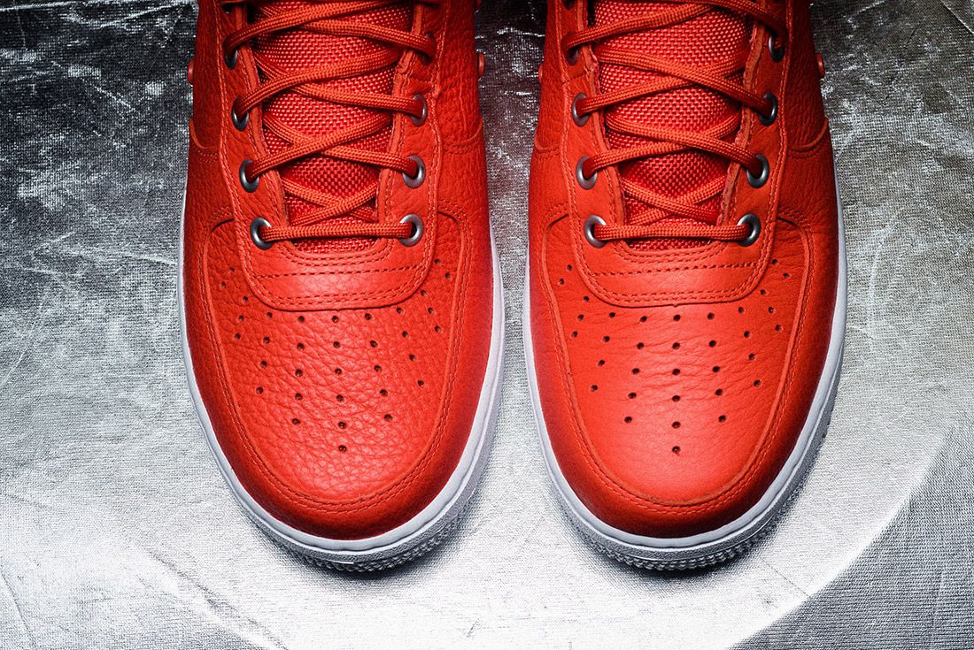 nike sf air force 1 mid orange