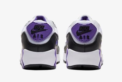 Nike Air Max 90 Hyper Grape Cd0490 103 Heel