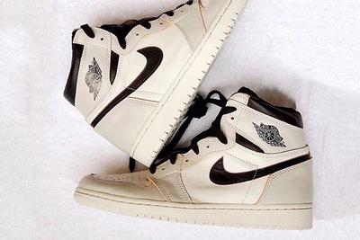 Air Jordan 1 Nike Sb White Black Grey 3