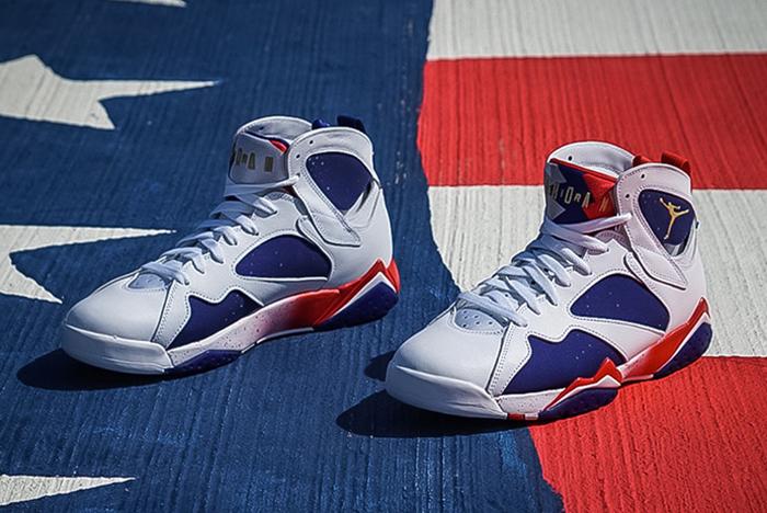 Air Jordan 7 (Olympic Alternate) - Releases