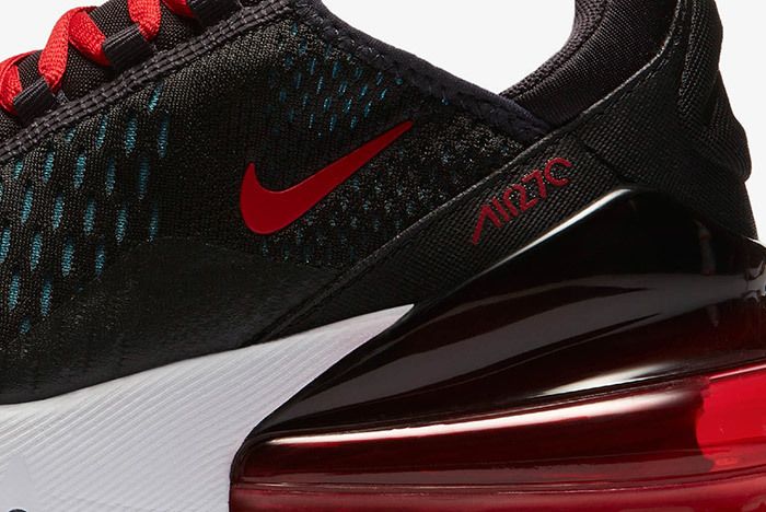Nike Aur Max 270 Black Red 7