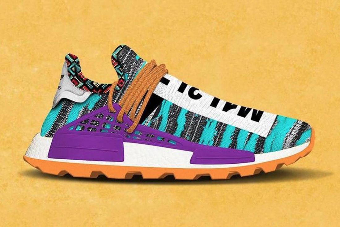 Pharrell clearance nmd afro