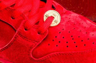 Nike Dunk High Premium Sb Red Laces