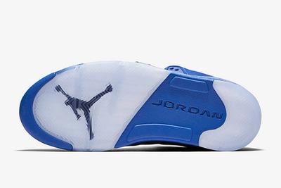 Air Jordan 5 Blue Suede 1