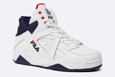 The Cage By Fila White Peacoat Red 2 1