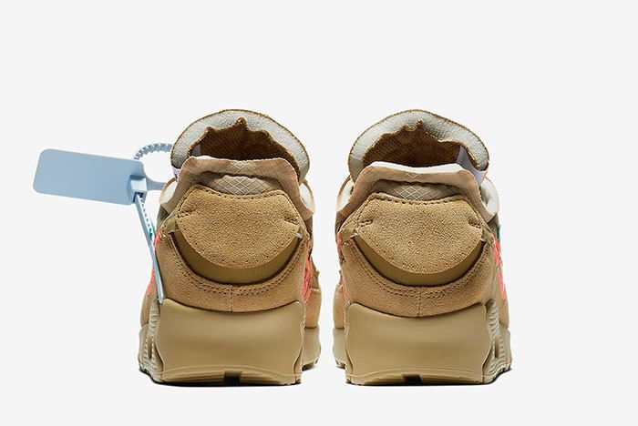 off white x nike air max 90 desert ore release date