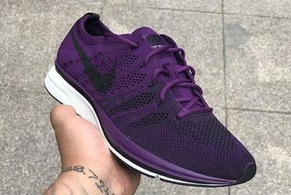 nike free flyknit 5.0 knit vamp purple