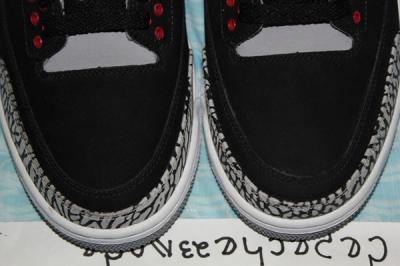Air Jordan 3 Black Cement Suede Sample 09 1