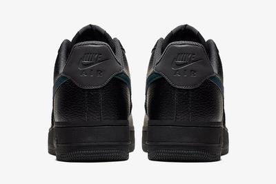 Nike Air Force 1 Low Black Anthracite Heel