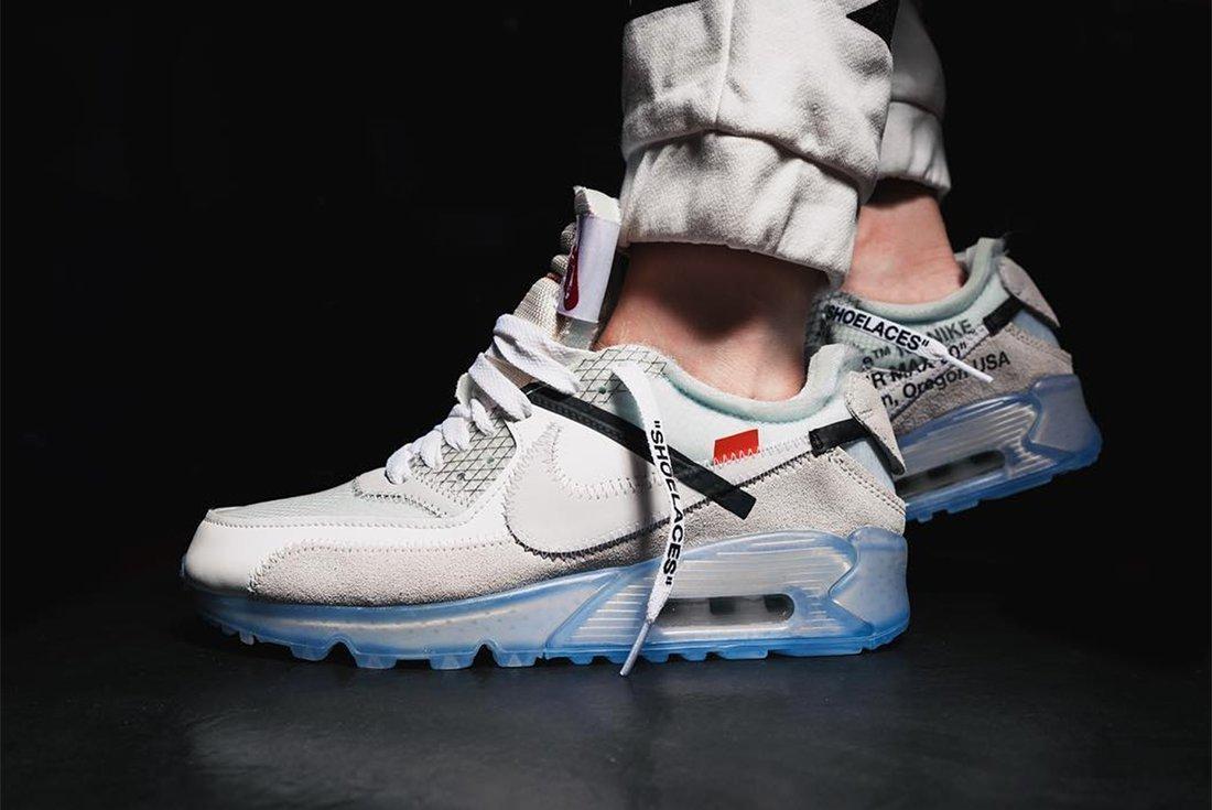 An On Foot Look At The Off White X Nike Air Max 902