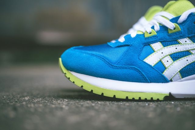 Asics Gt Cool Mid Blue Lime 4