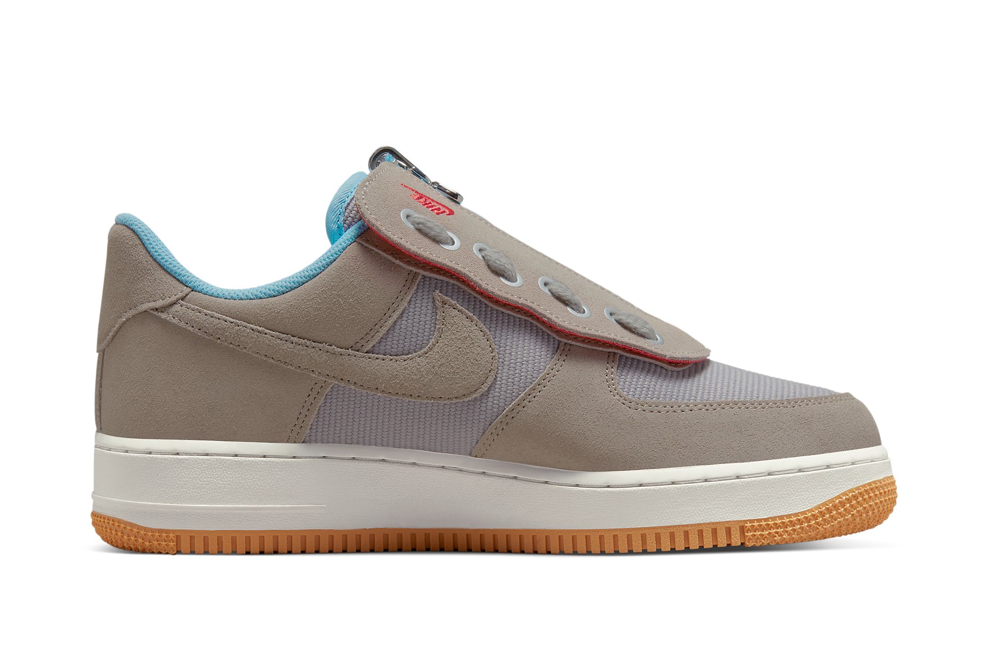 Air force 1 sales low zipper