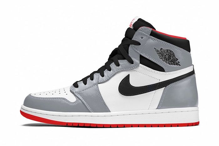 Nike air jordan hot sale 1 mid particle grey