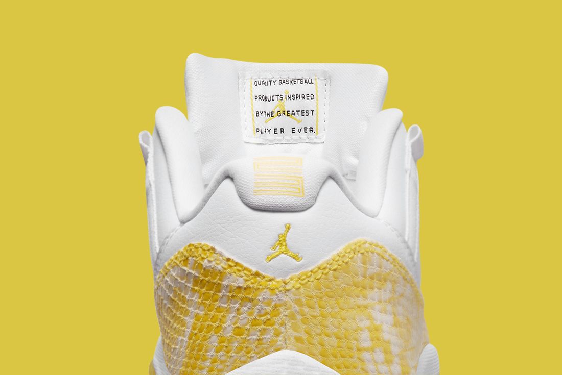 Where to Buy the Air Jordan 11 Low 'Yellow Snakeskin' - Industry News