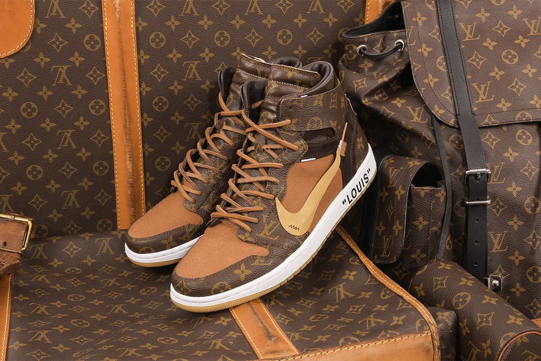 Implacable En lo que respecta a las personas Visión These Louis Vuitton x Off-White x Air Jordan 1 Customs Don't Come… -  Sneaker Freaker
