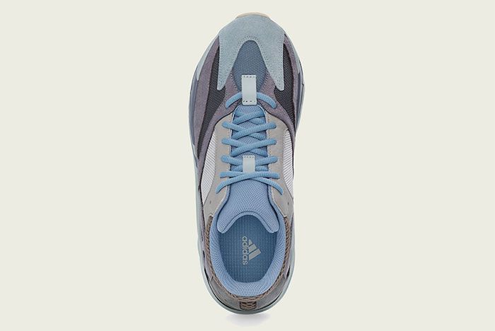 Adidas Yeezy Boost 700 Carbon Blue Top