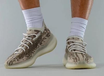 On-Foot: adidas Yeezy BOOST 380 ‘Stone Salt’