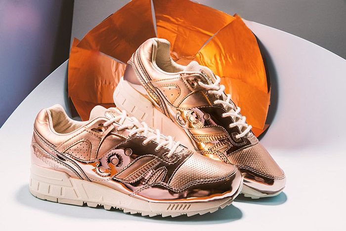 saucony rose gold