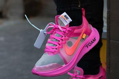 Zoom Fly Off White 02 Pink