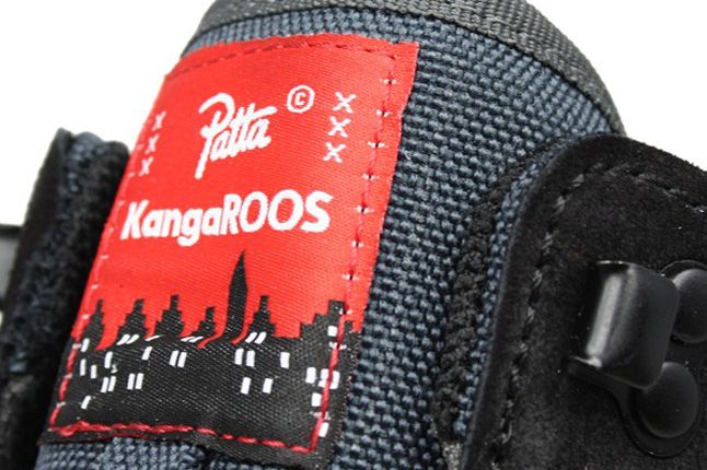 Patta Kangaroos Slantback Tongue Details 1