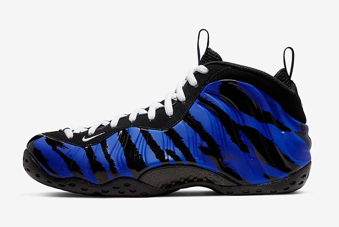 Nike Air Foamposite One Memphis Tigers Stripes Left