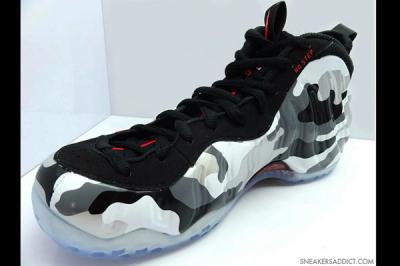 Nike Air Foamposite One Camo Jet Fighter Quater 1