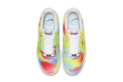 Nike Air Force 1 Low Tie Dye Chicago Ck0838 100 Release Date Top Down