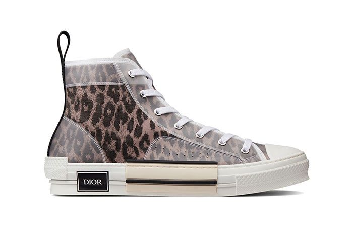Dior B23 High Top Leopard Print Sneaker 1 Side4