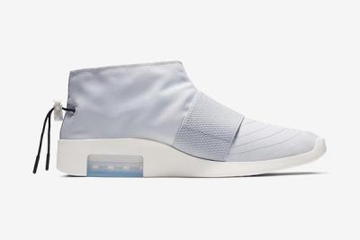 Nike Air Fear Of God Moccasin Official Pure Platinum Release Date Medial