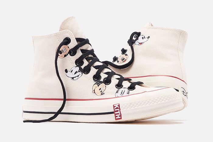 Kith Disney Converse Chuck 70 Mickey Mouse Release Date 2White Hero Shot