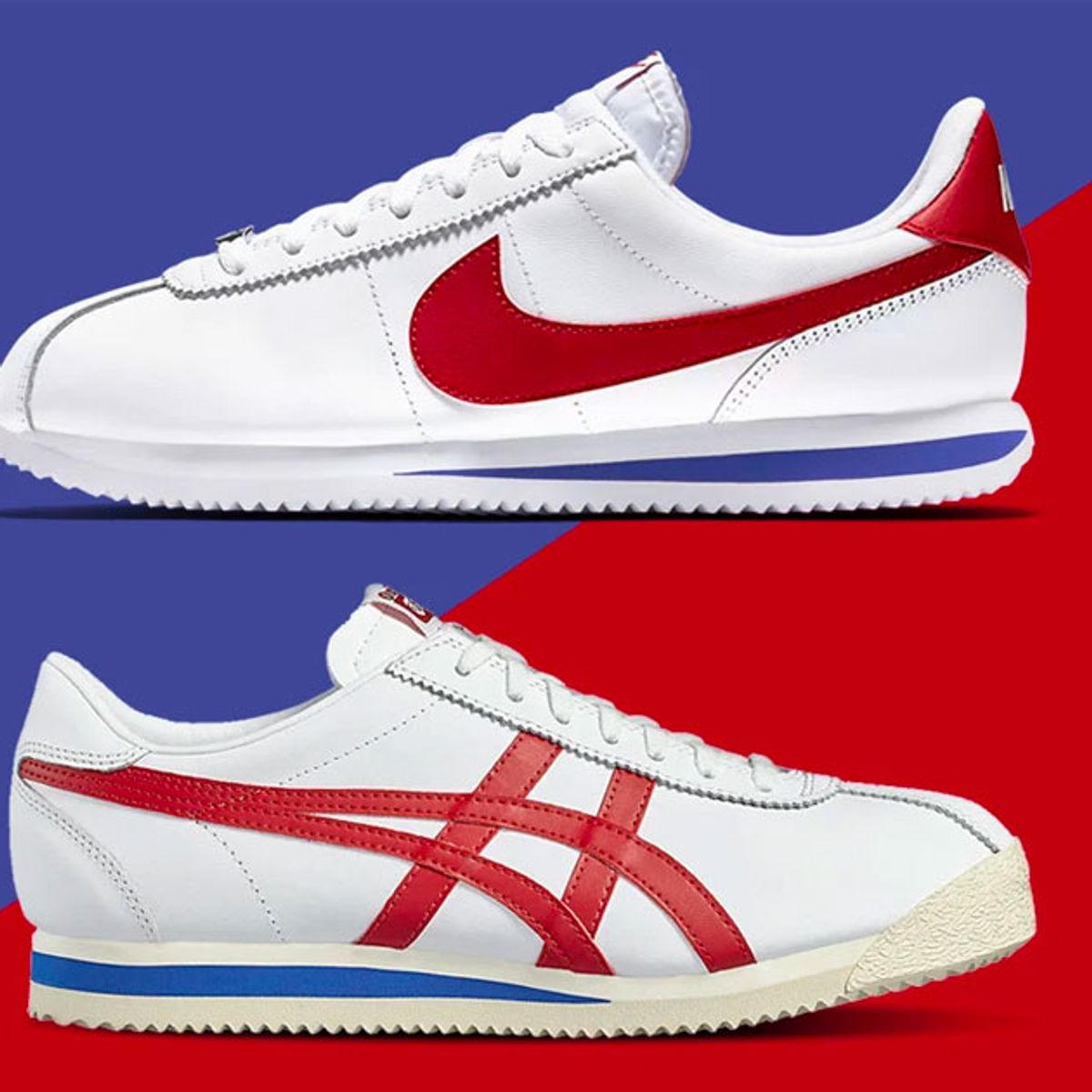 Ambos Prohibir Indomable Which Came First: The Nike Cortez or Onitsuka Tiger Corsair? - Sneaker  Freaker