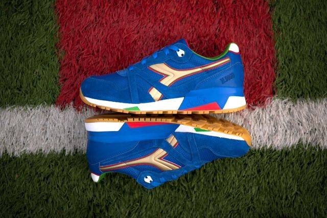 Packer Shoes X Diadora N9000 (Azzurri)