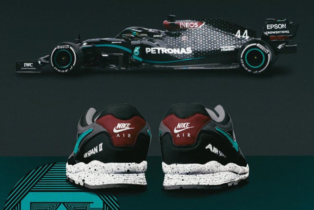 Formula 1 x Nike Mockups