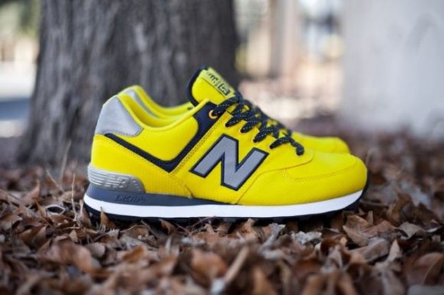 Nb574 Windbreaker Yellow Profile 1