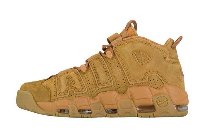Nike Air More Uptempo Wheat Brown 4