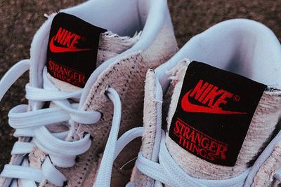 Stranger Things Nike Blazer Mid Starcourt Mall Tongue