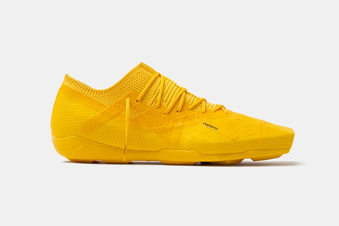 Coperni PUMA 90SQR Collaboration Yellow Sneakers