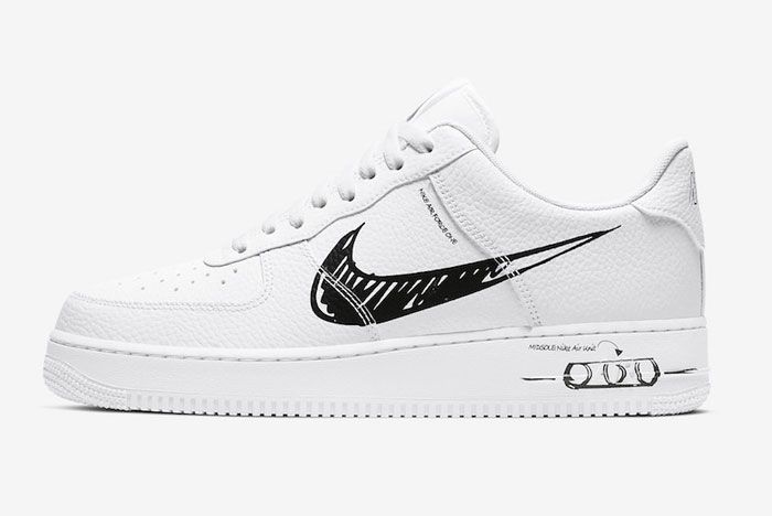The Nike Air Force 1 'Sketch' Comes to Life - Sneaker Freaker