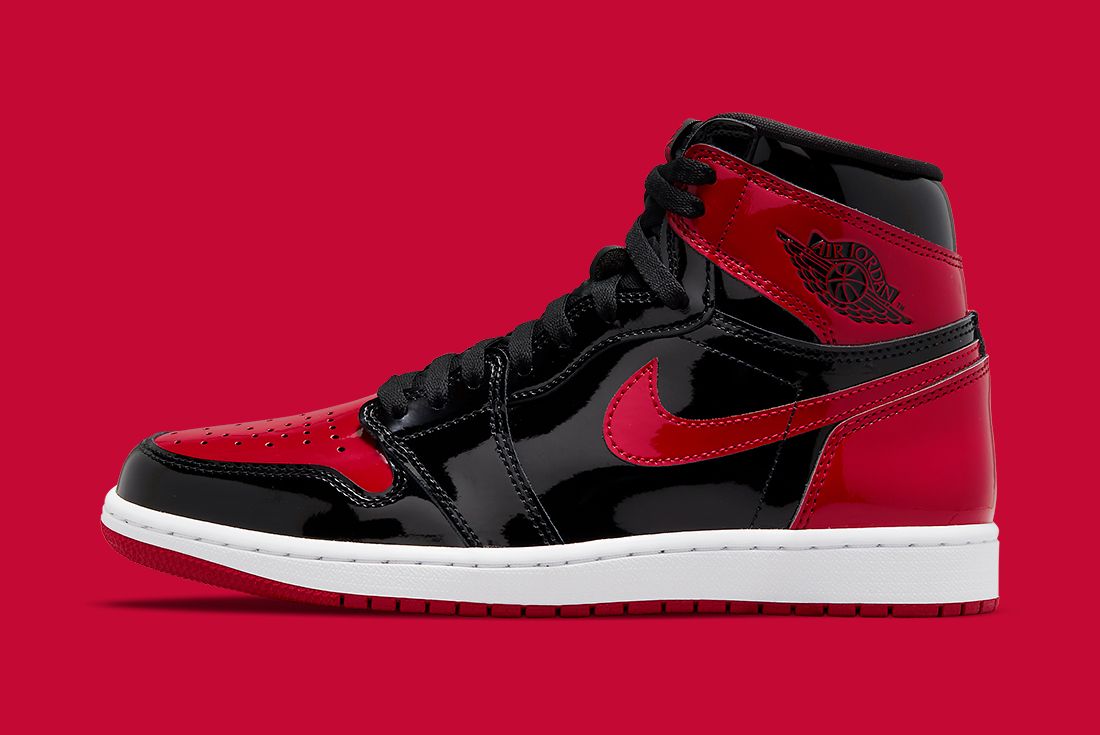 Air Jordan 1 Bred Patent 555088-063