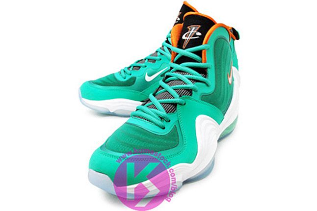 Miami Dolphins Nike Air Penny V 