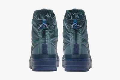 Nike Air Force 1 Shell Midnight Turquoise Heels