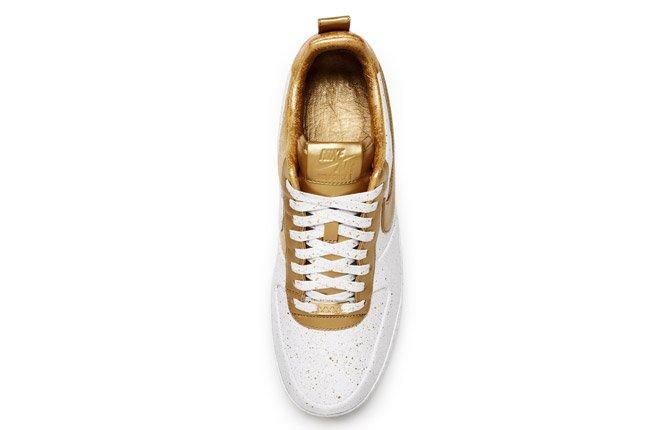 24K Pearl-gold Sneaker Lacedaimon Luxory & Custom X Nike Air 